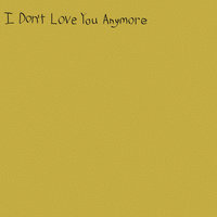 I Don't Love You Anymore